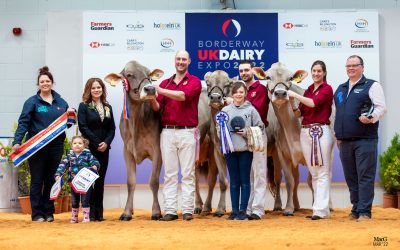 2022 Show Season off to a great start at Borderway UK Dairy Expo